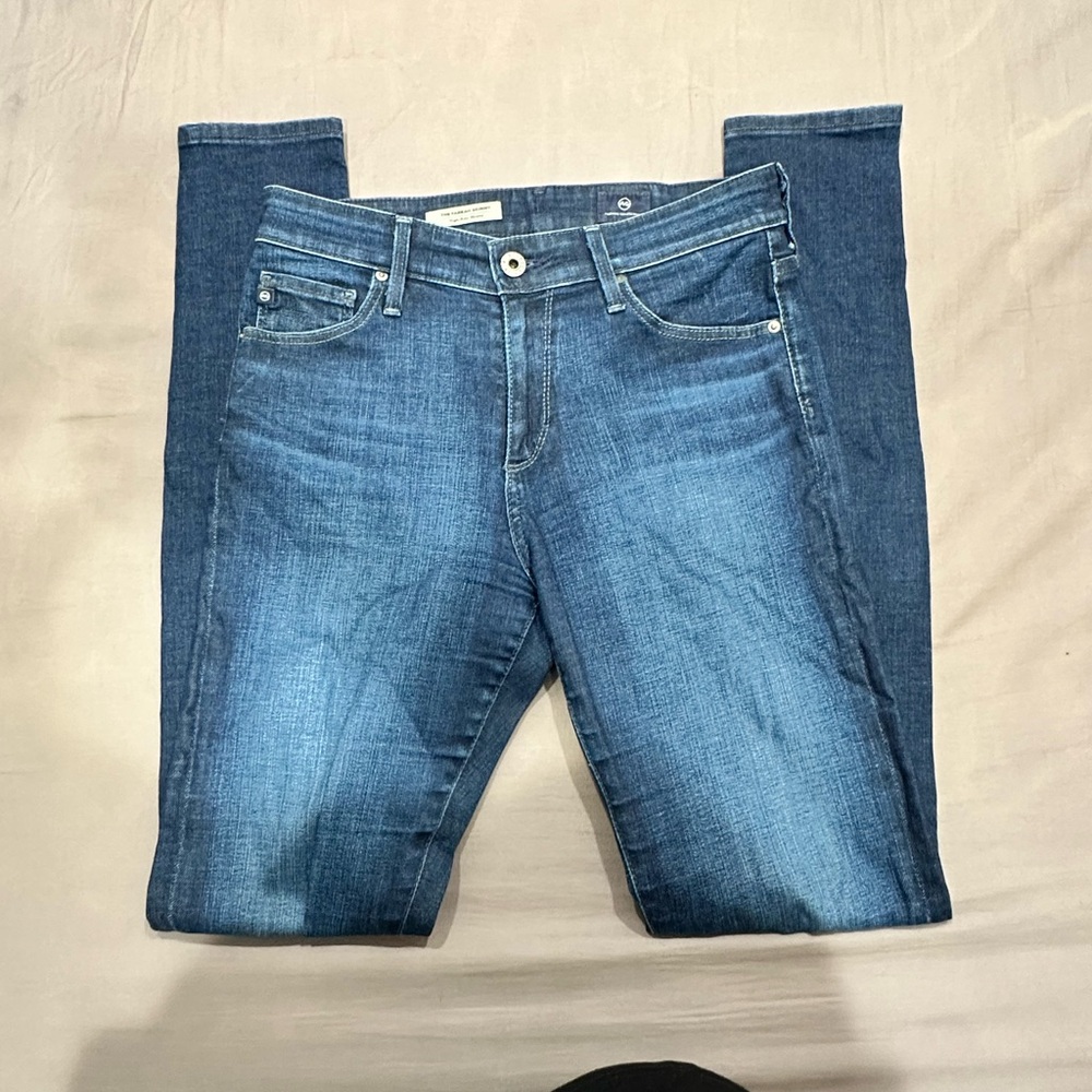 AG The Farrah high-rise skinny jeans